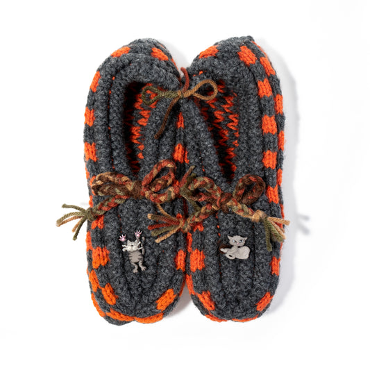 Grandmaman's Hand Knit Slippers