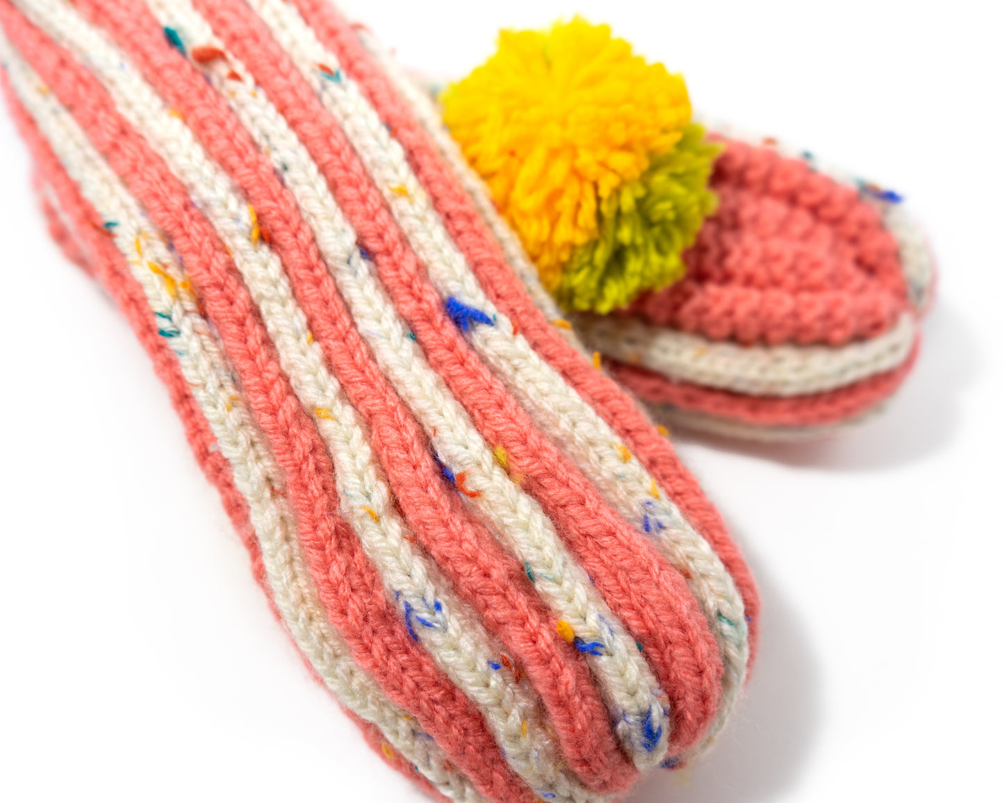 Grandmaman's Hand Knit Slippers