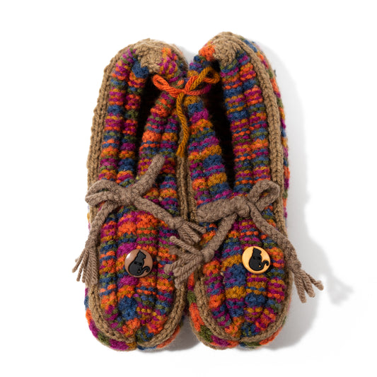 Grandmaman's Hand-Knit Slippers